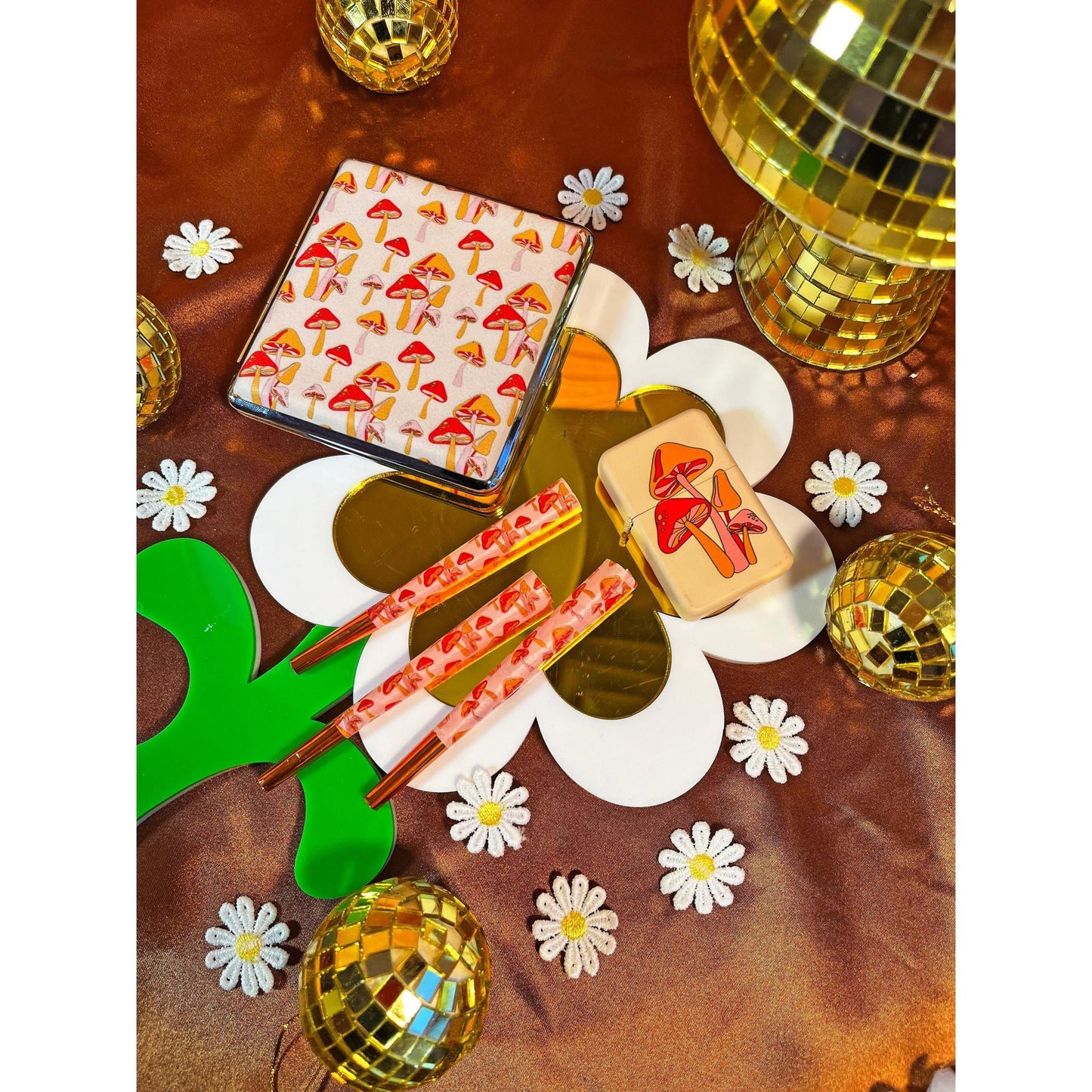 Mushroom Cigarette Case | Ciggy Box Storage Holder