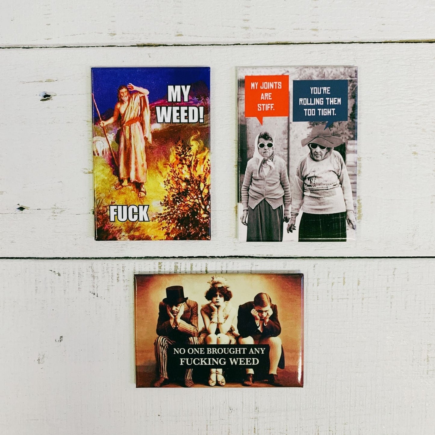 My Weed! Fuck Fridge Magnet | 2" x 3" | Refrigerator Magnet