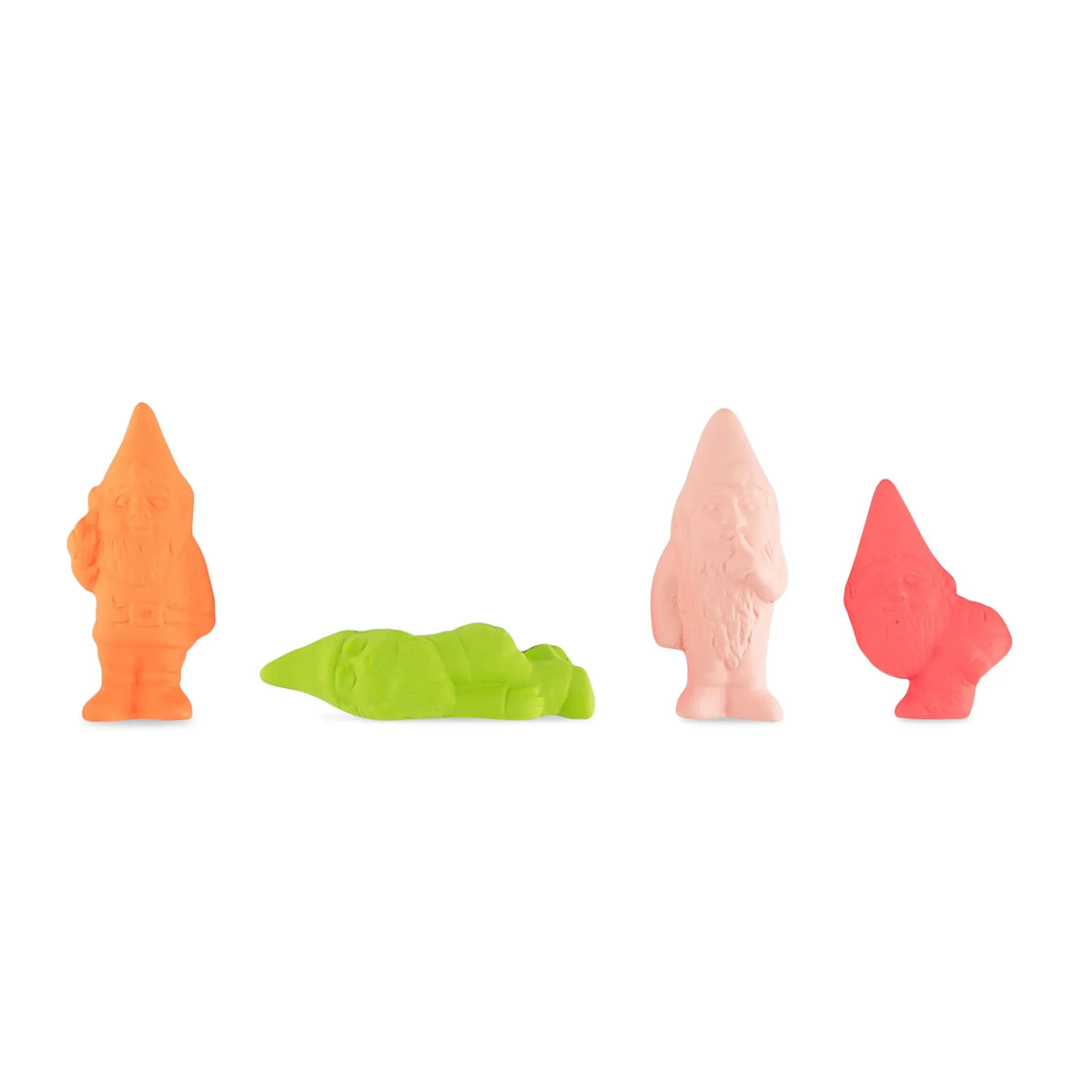 Naughty Gnomes 4 Pack | Miniature Garden Gnome Figures | NPW