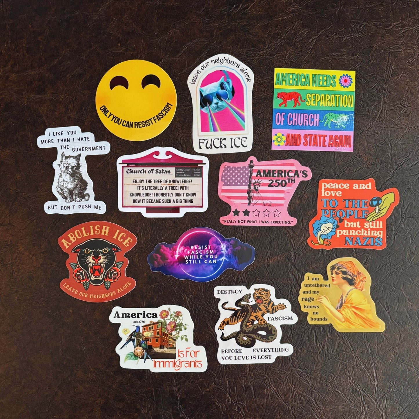 America’s 250th 2 Out of 5 Stars Sticker