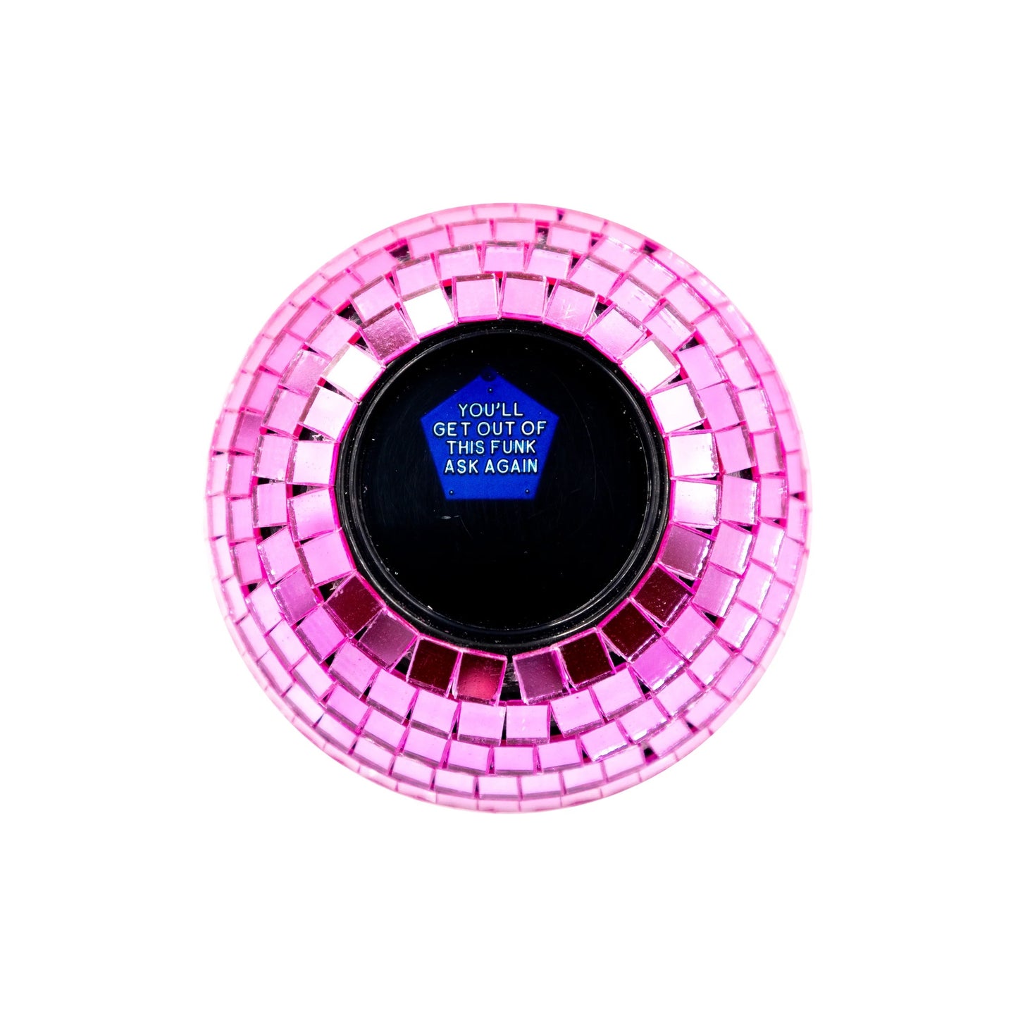 Pink Disco Decision Ball | Q & A Fortune Teller Novelty Party Gift