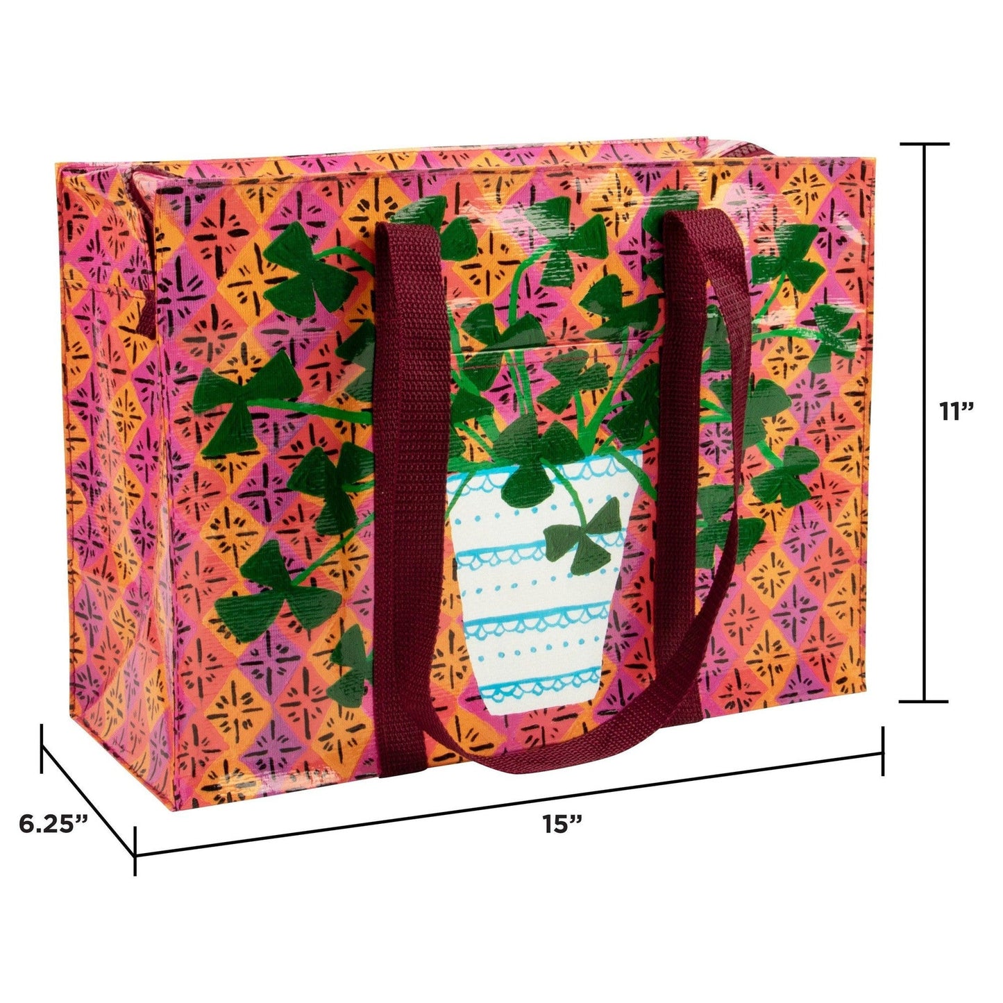 Pretty Plant Shoulder Tote Bag | BlueQ at GetBullish