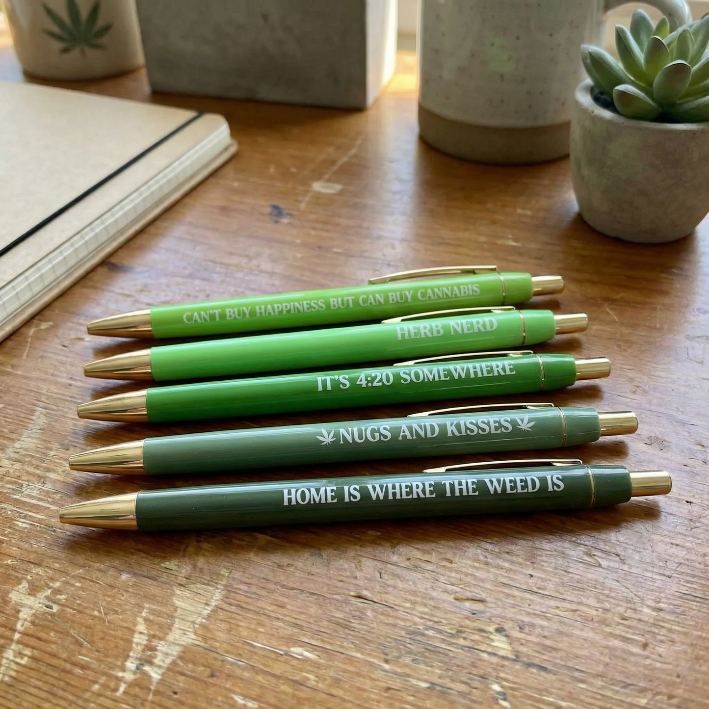 Reefer Madness Green Pen Set