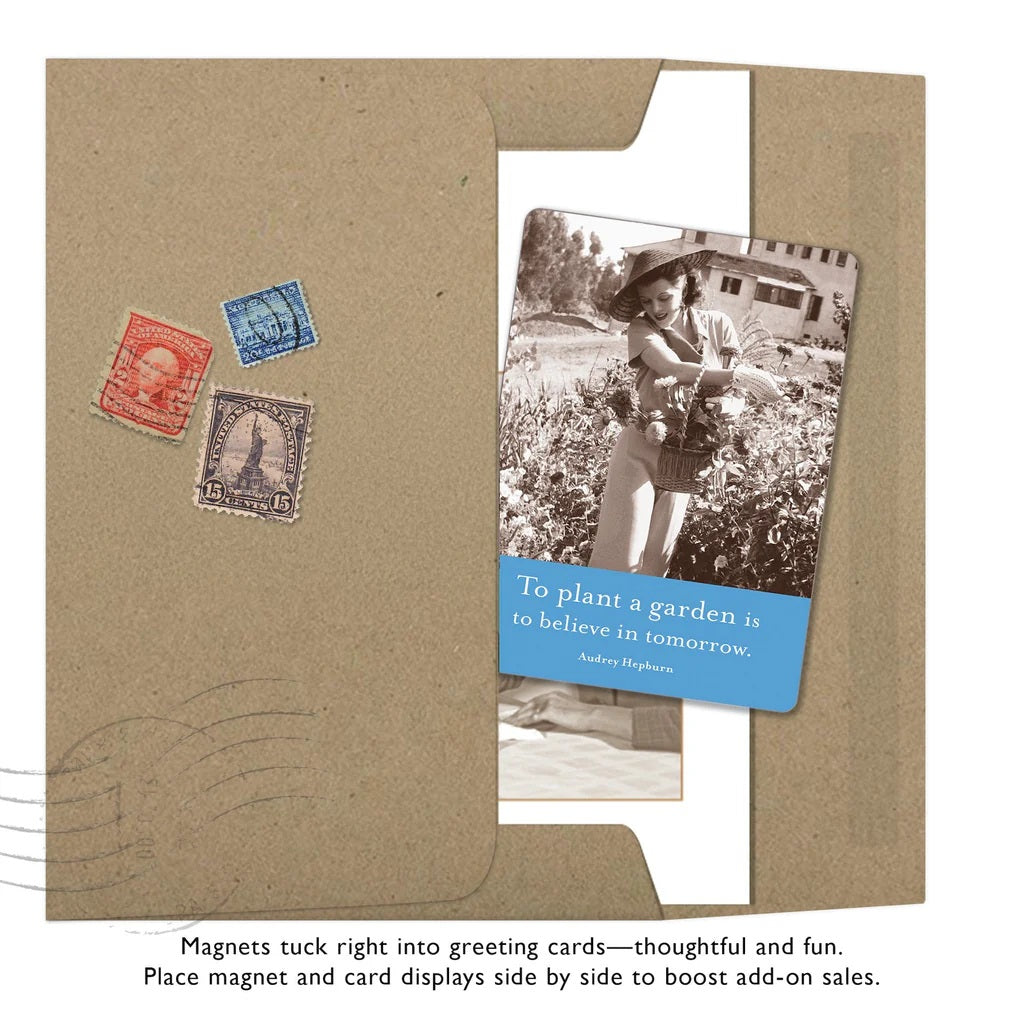 Last Call! To Plant A Garden Is To Believe In Tomorrow Rectangle Magnet