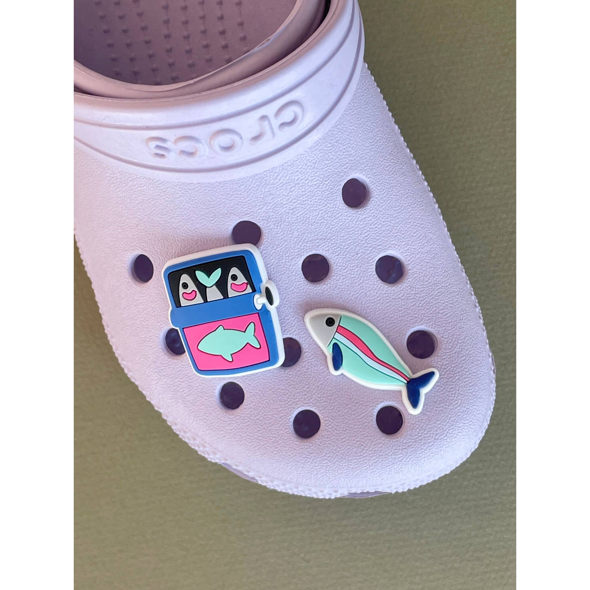 Sardines Clog Charms Jibbitz Slides Shoes Accessories – The