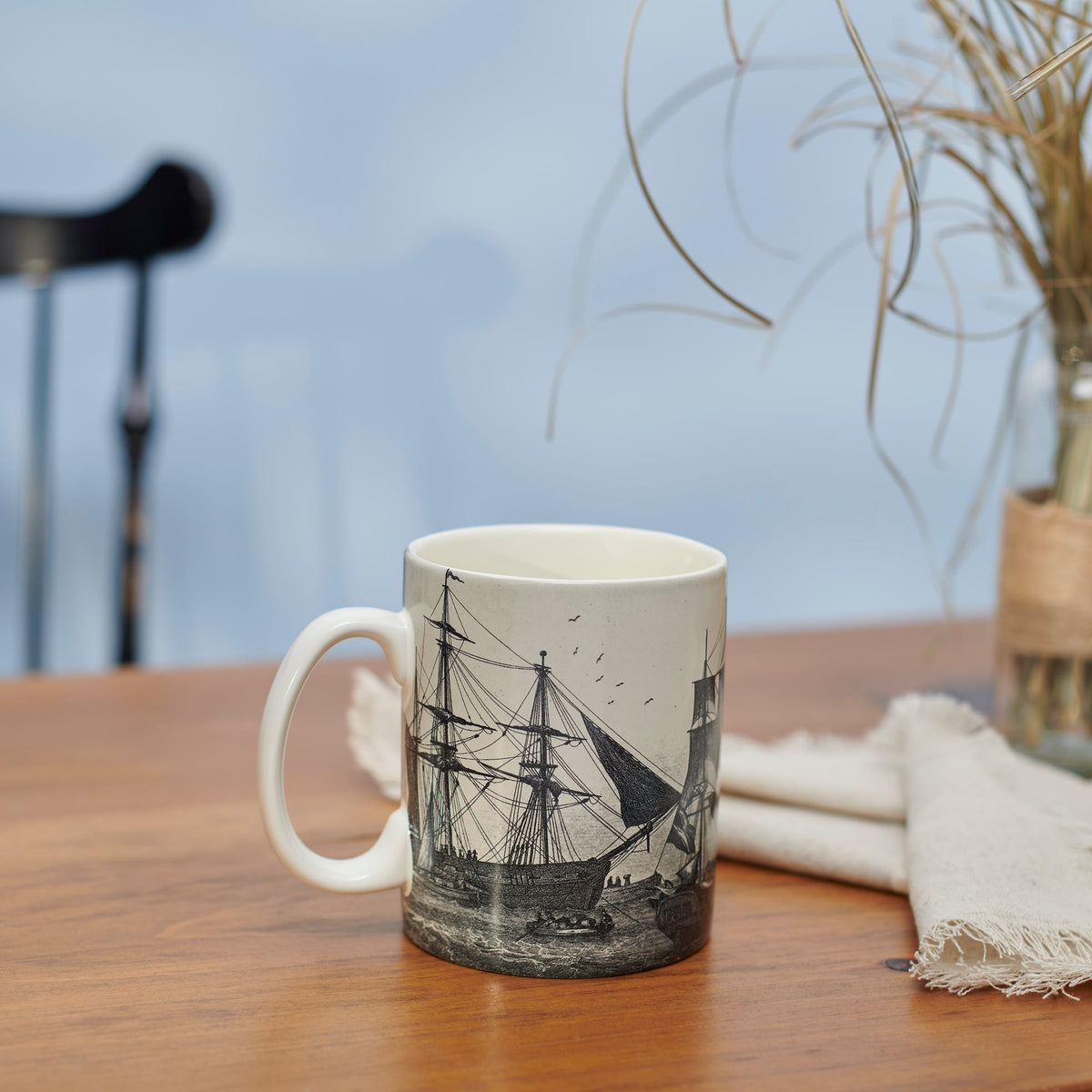 Schooner Mug - detail