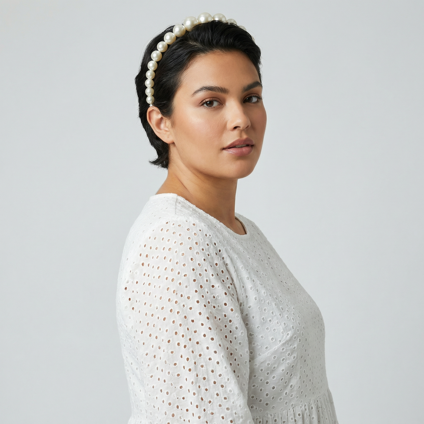 Shimmering Pearl Headband | Party or Bridal Hair Accessory