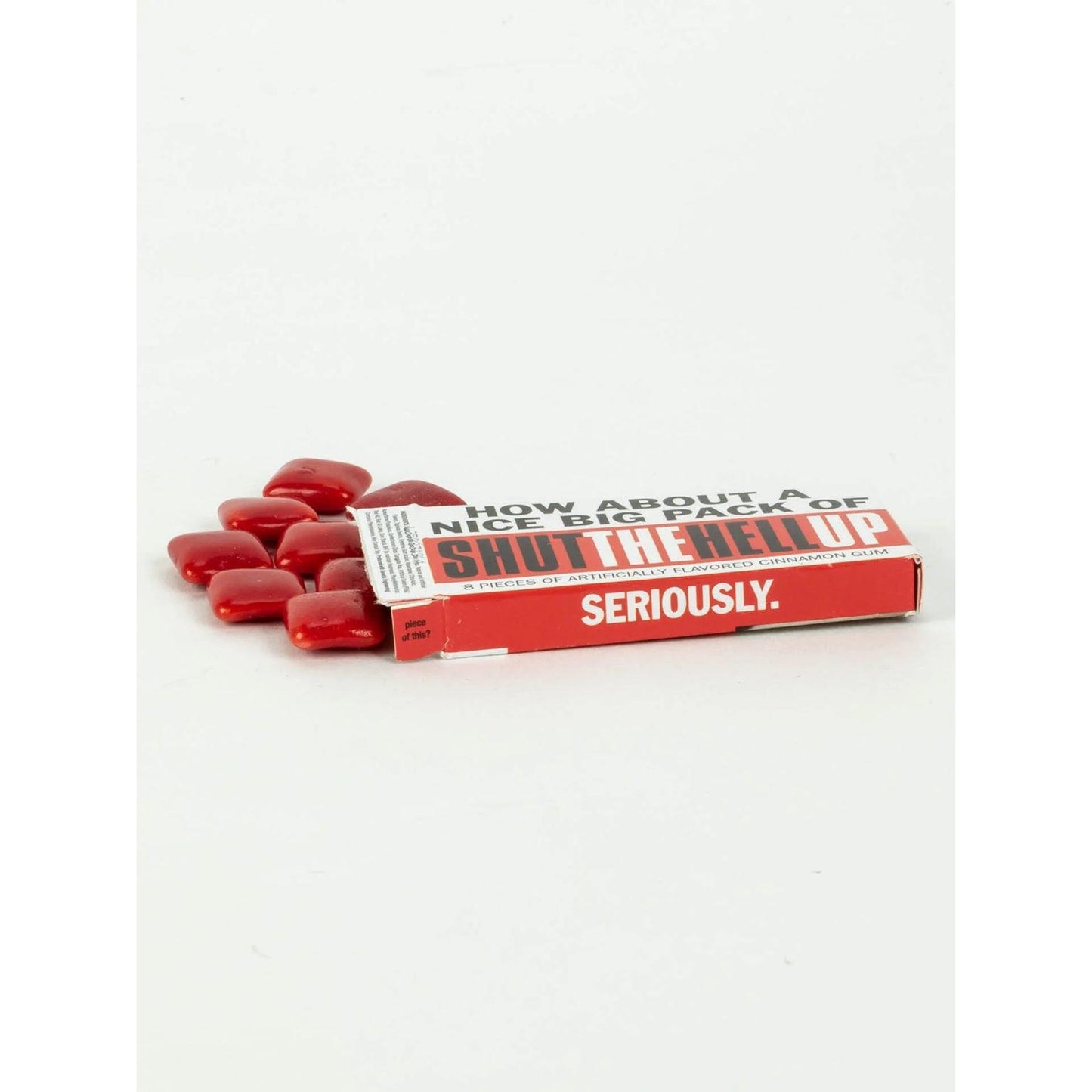 Shut The Hell Up Gum in Cinnamon Flavor | BlueQ at GetBullish