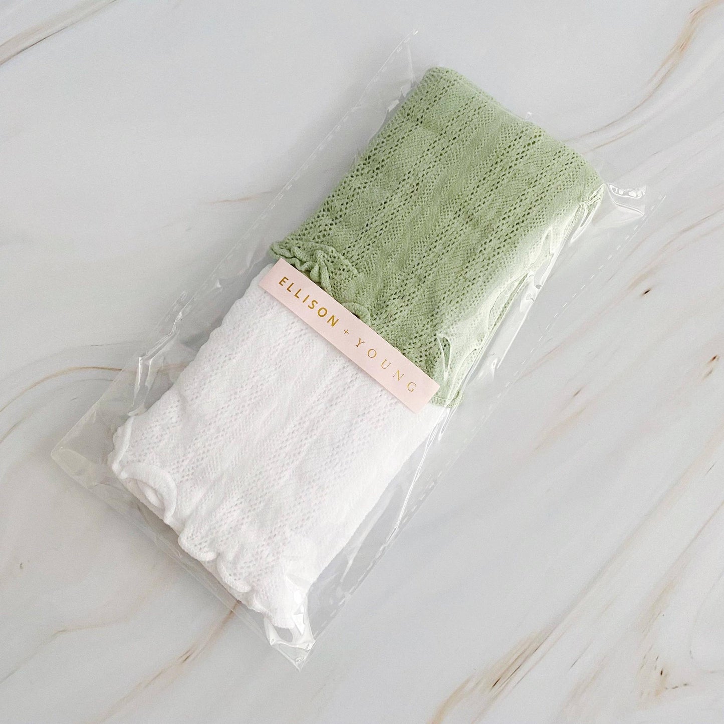 Slouch Crochet Lace Socks – Set of 2 Coordinating Pairs