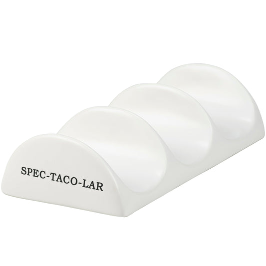 Spectacolar Taco Holder | Stoneware Personal Taco Stand for 3 Tacos