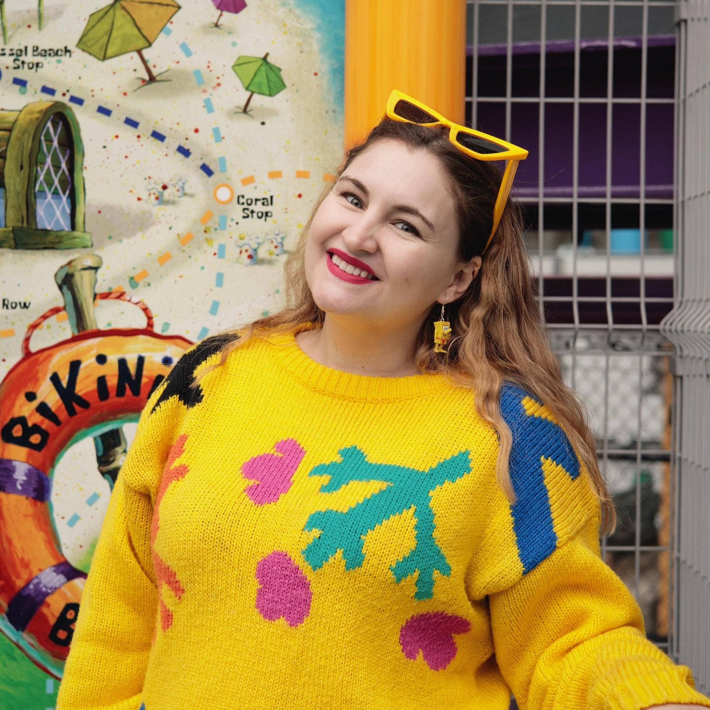 Spongebob Squarepants in a Speedo Earrings | Kid's Cartoon Show