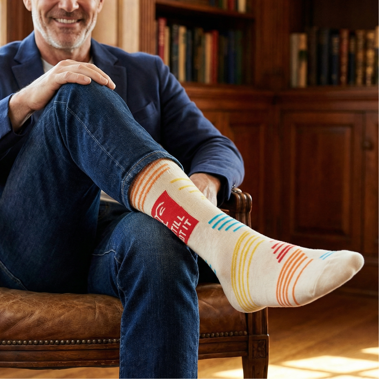 Still Got It Men's Crew Socks | BlueQ at GetBullish