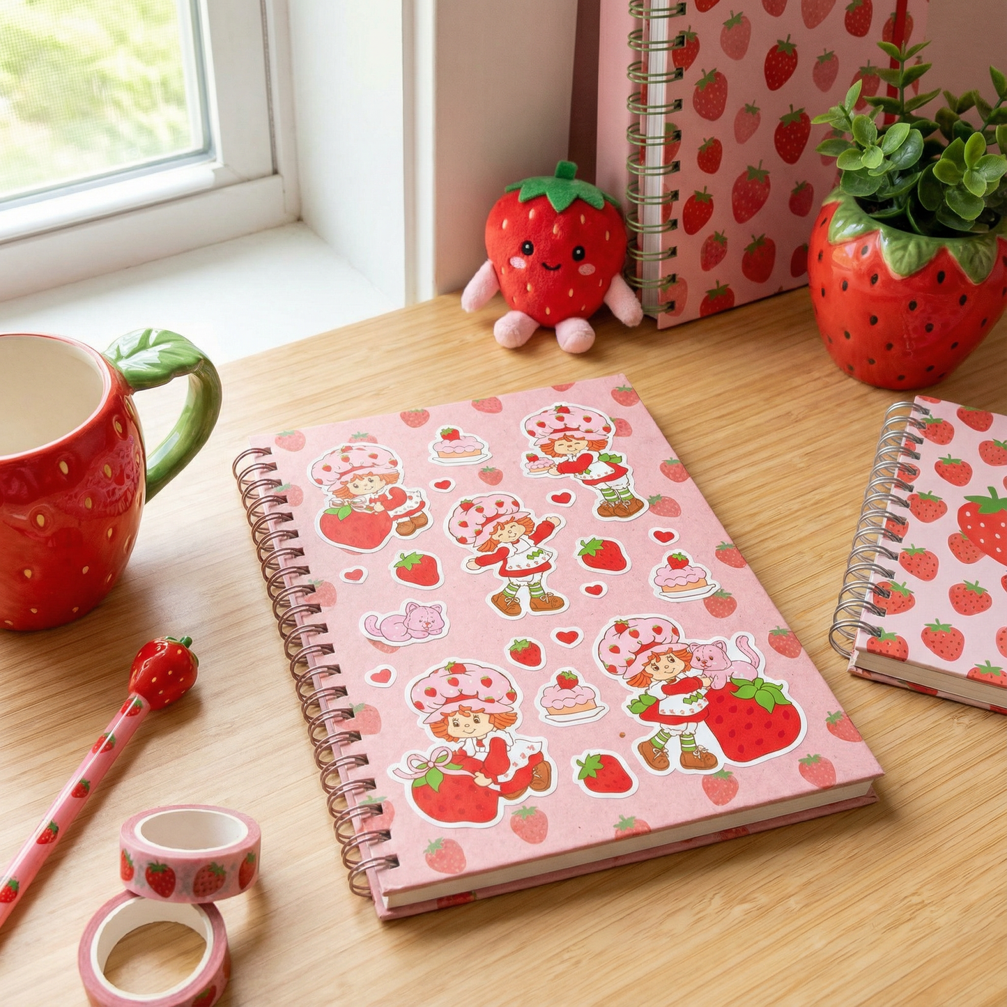 Strawberry Shortcake Berry Besties Stickers | Decorative Decals | Sticker Lovers Collection