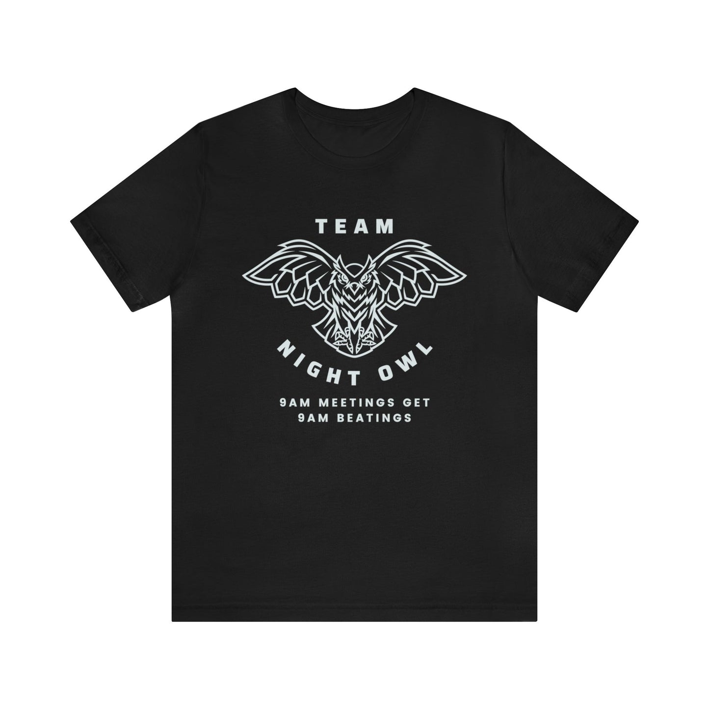 Team Night Owl Unisex Jersey Short Sleeve Tee