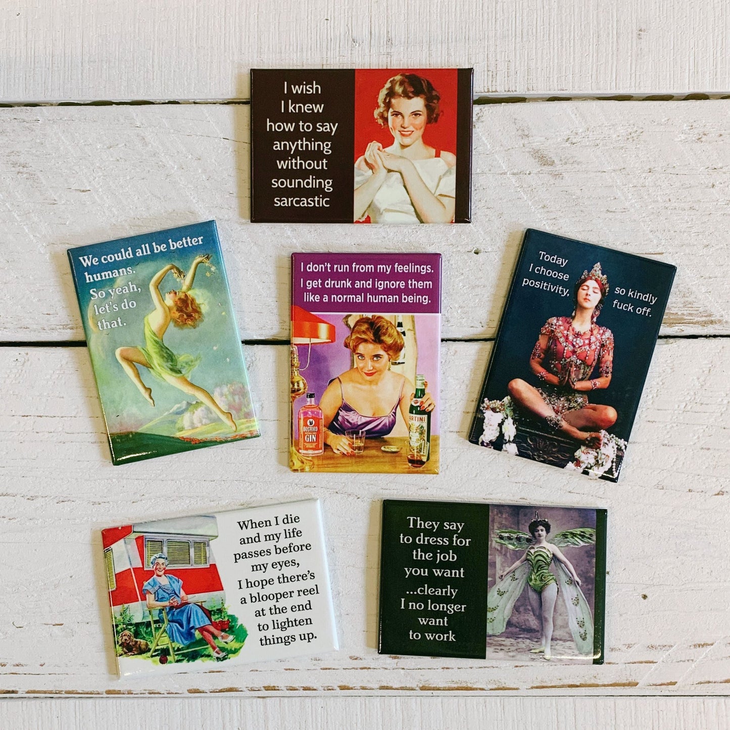 They Say To Dress For The Job You Want Rectangular Fridge Magnet | 3" x 2"