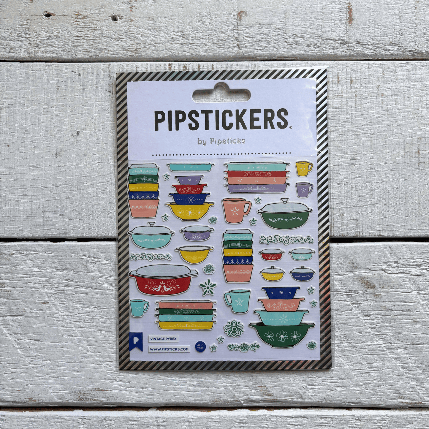 Vintage Pyrex Kitchenware Sticker | Oven Dishes Bowls Cups Decorative Decals | Sticker Lovers Collection