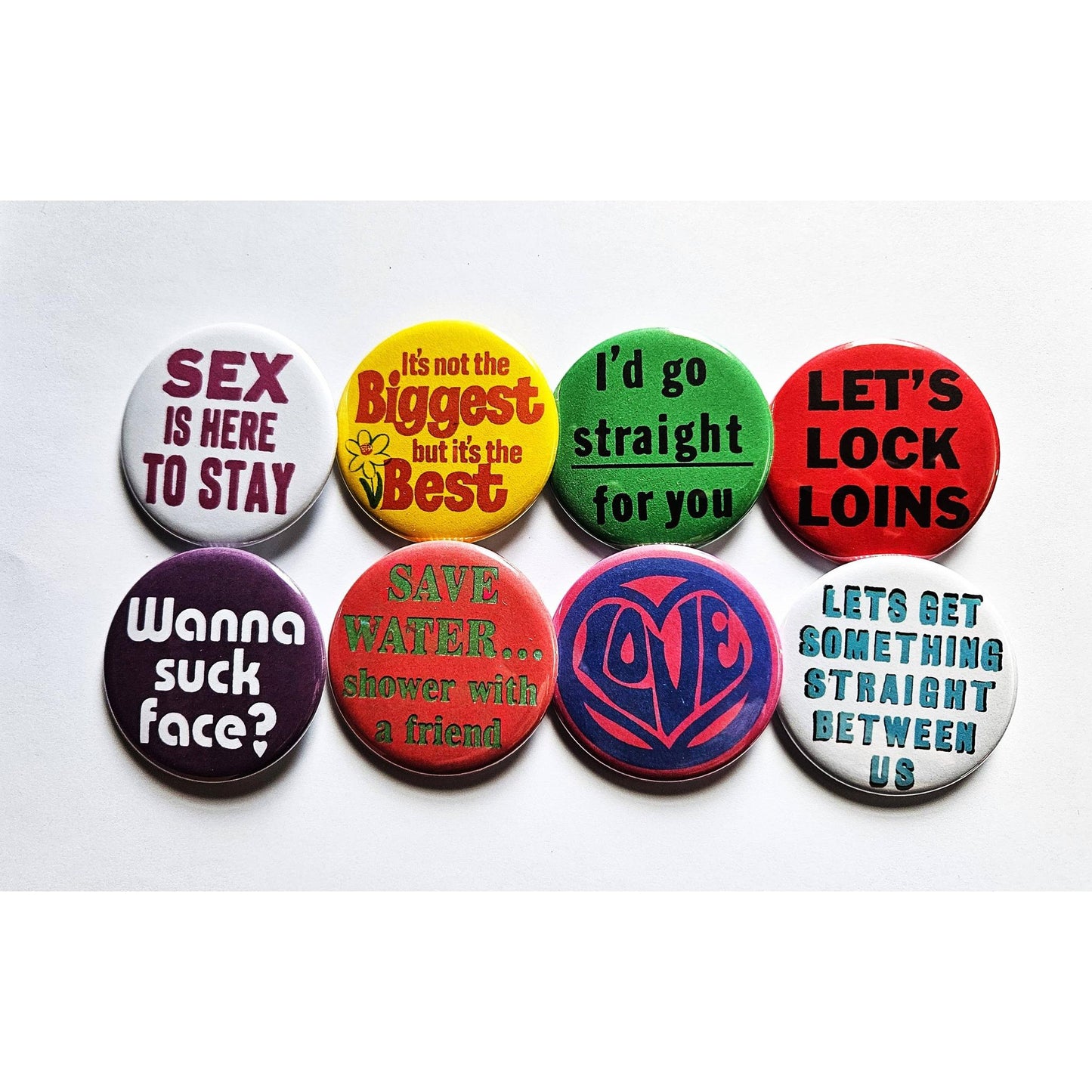 Vintage Reproduction It's Not the Biggest but It's the Best Small Pinback Button | 1.25" Diameter