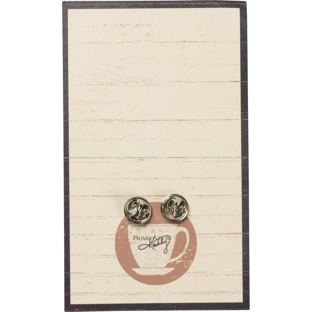 We Go Together Like Coffee And Donuts Enamel Pin