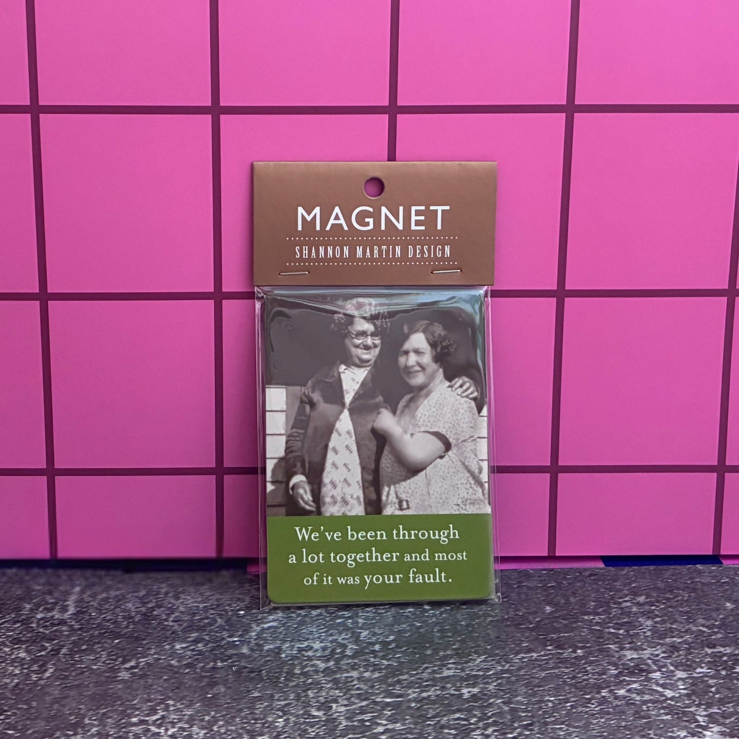 We've Been Through A Lot Together Rectangle Magnet