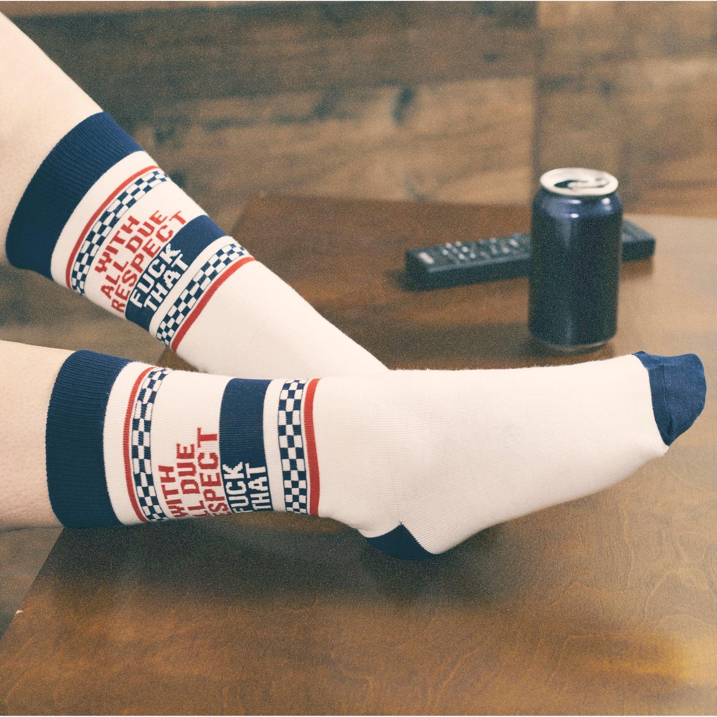 With All Due Respect Socks - side