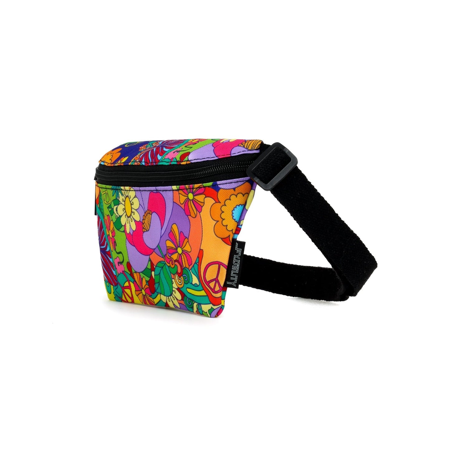 Wonderland 70's Psychedelic Small Ultra Slim Fanny Pack