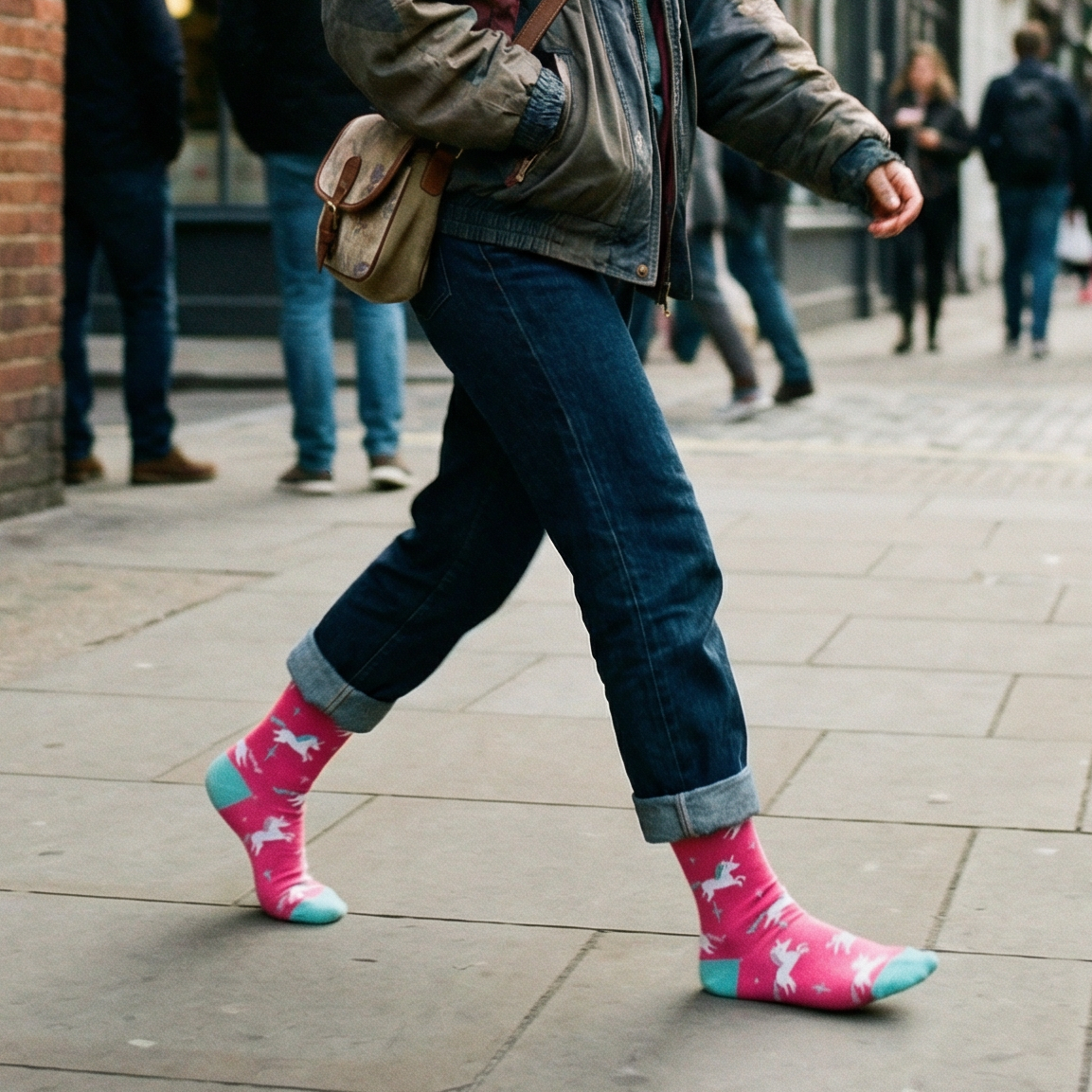 You Are Freakin' Majestic Unicorn Box Sign And Socks Giftable Set | Gift for Her