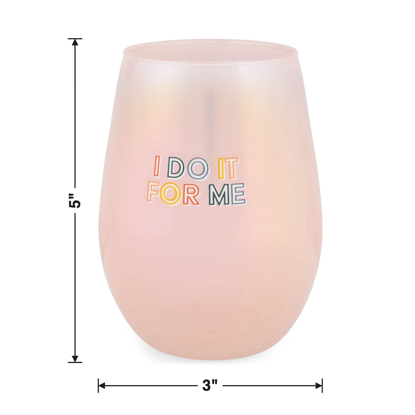 Size chart — 3" dia x 5" H