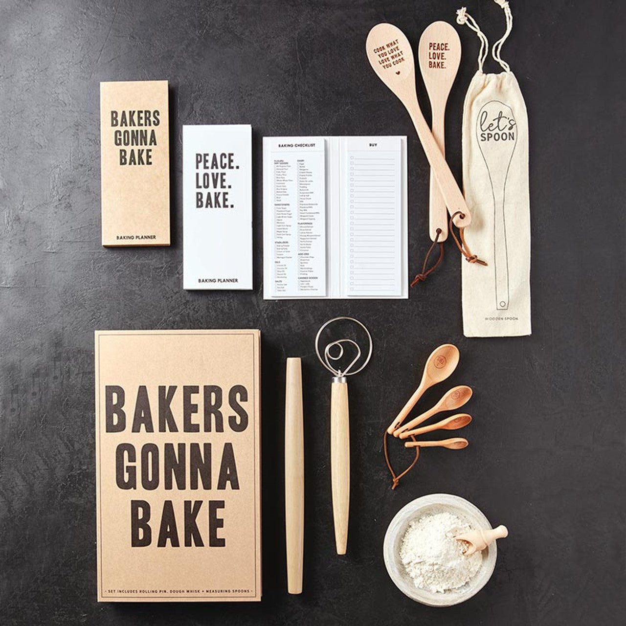 Baker's Gonna Bake Baking Planner | Ingredients Checklist