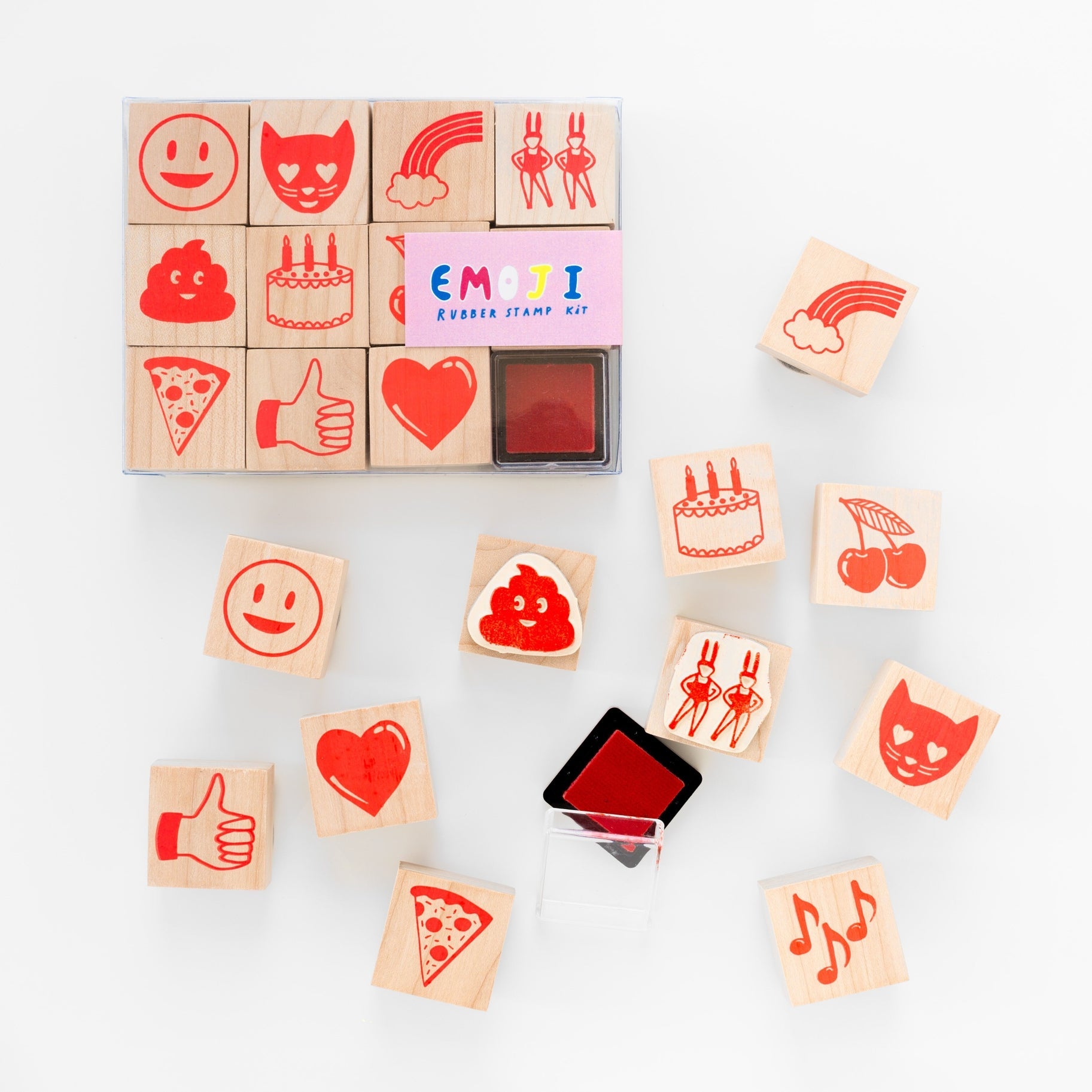 Emoji Rubber Stamp Kit – The Bullish Store