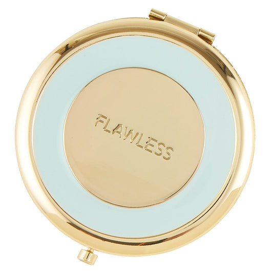 Flawless Compact Mirror | Comes in Drawstring Muslin Bag