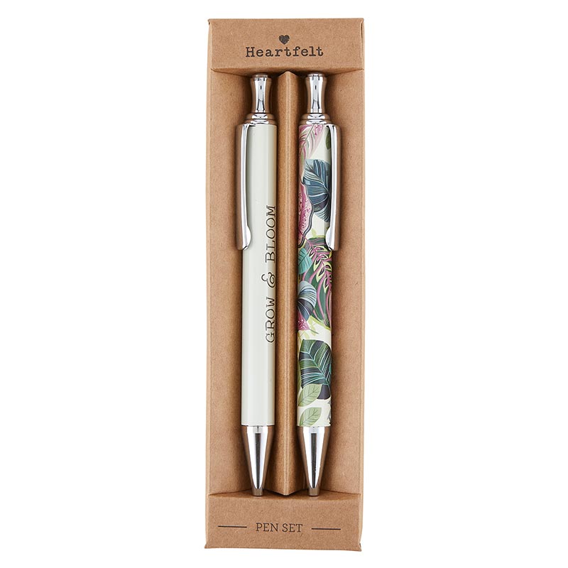 Grow & Bloom Pen Set of 2, Giftable Pens in Box