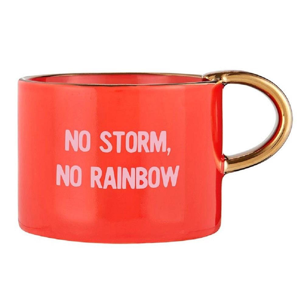 No Storm, No Rainbow Mug, Tray, & Spoon Set