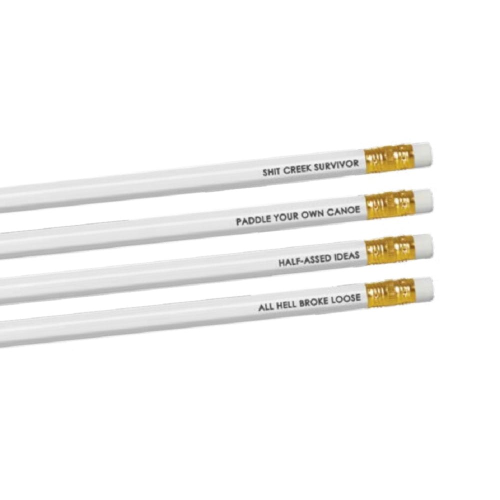 Shit Creek Survivor Wooden Pencil Set