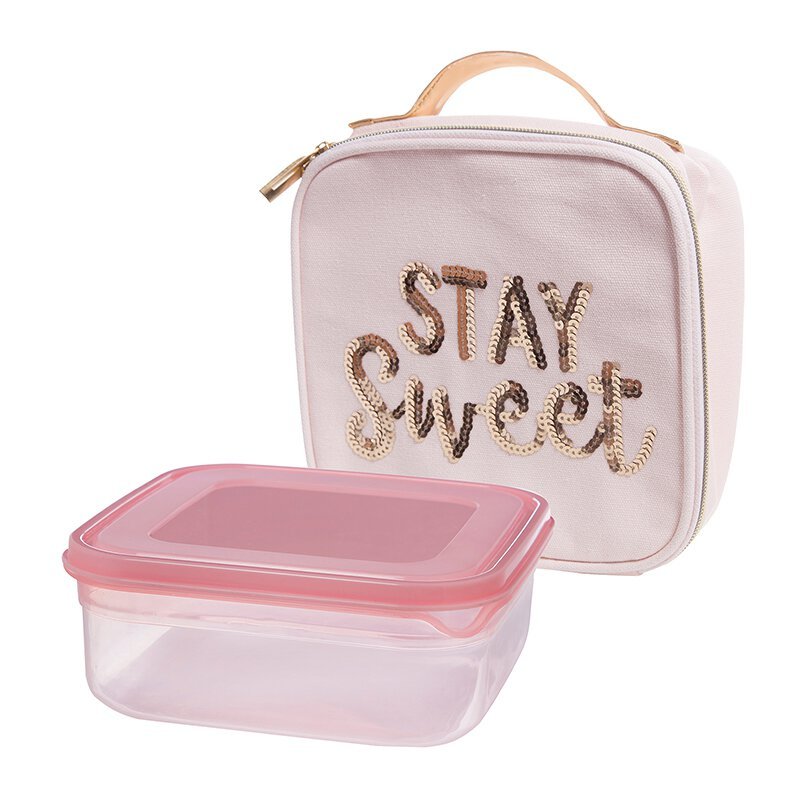 Pink Acrylic Canister Set