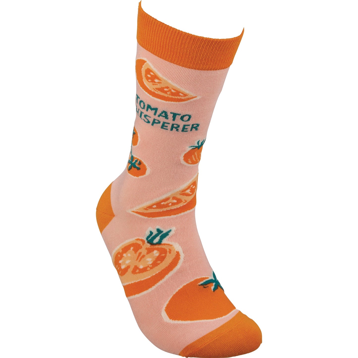 Tomato Whisperer Socks | Funny Novelty Socks with Cool Design | Bold/Crazy/Unique Specialty Dress Socks