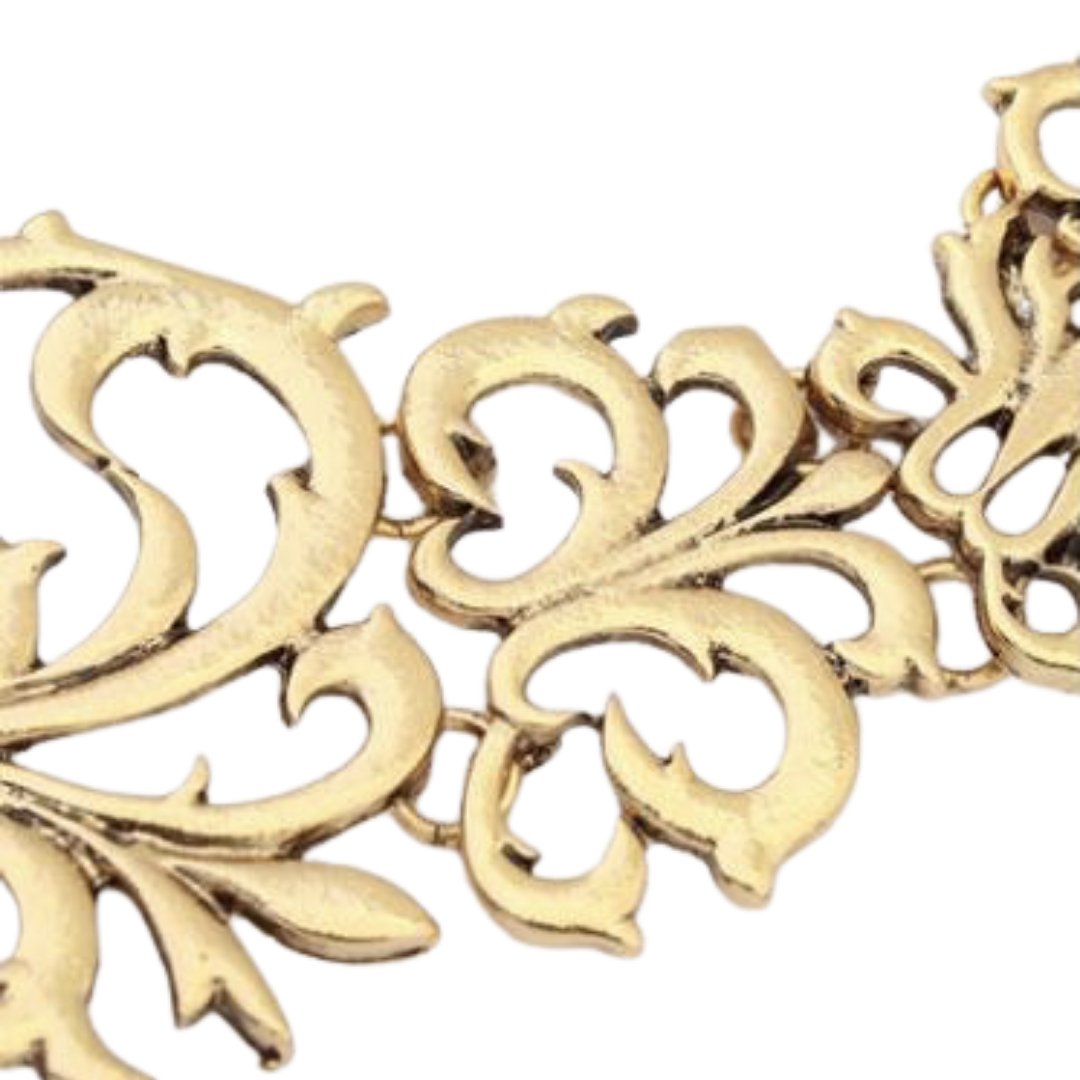 True Baroque Necklace in Gold, Magenta, or Black
