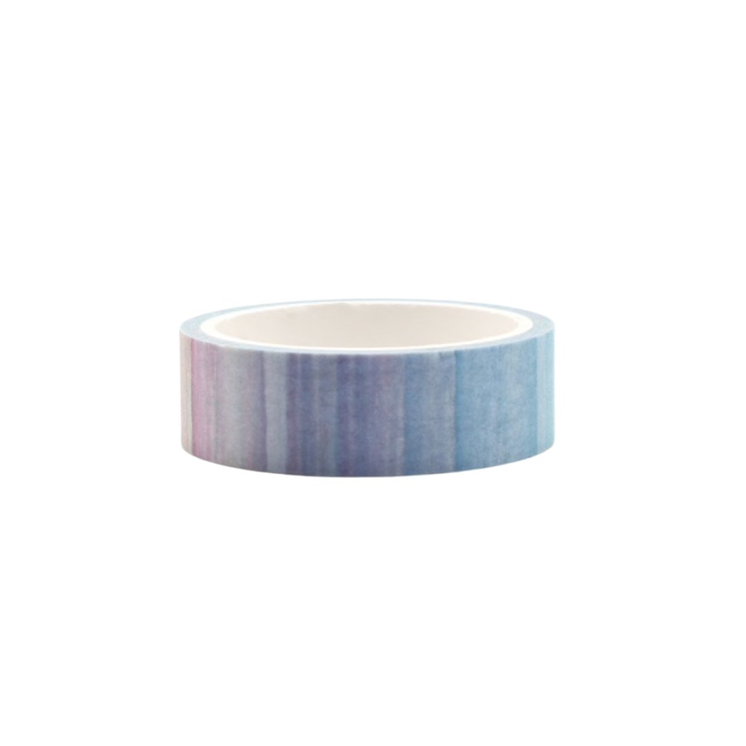 Watercolor Stripe Washi Tape | Gift Wrapping and Craft Tape