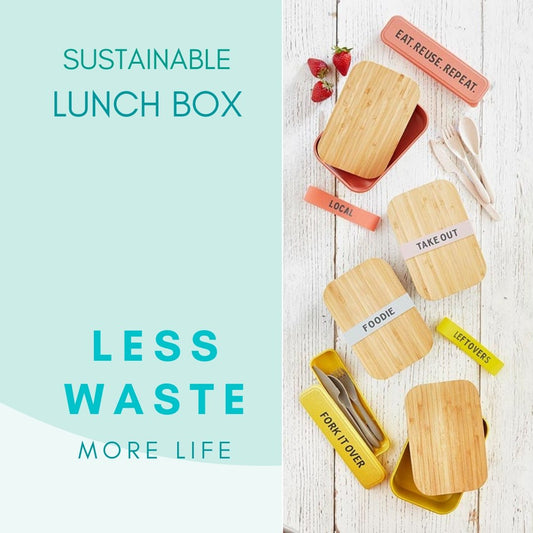 Let's Go Eco-Friendly with Sustainable Bamboo Lunch Boxes