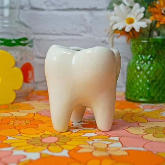Tooth Ash Tray | Ceramic Novelty Ashtray-A Shop of Things-The Bullish Store