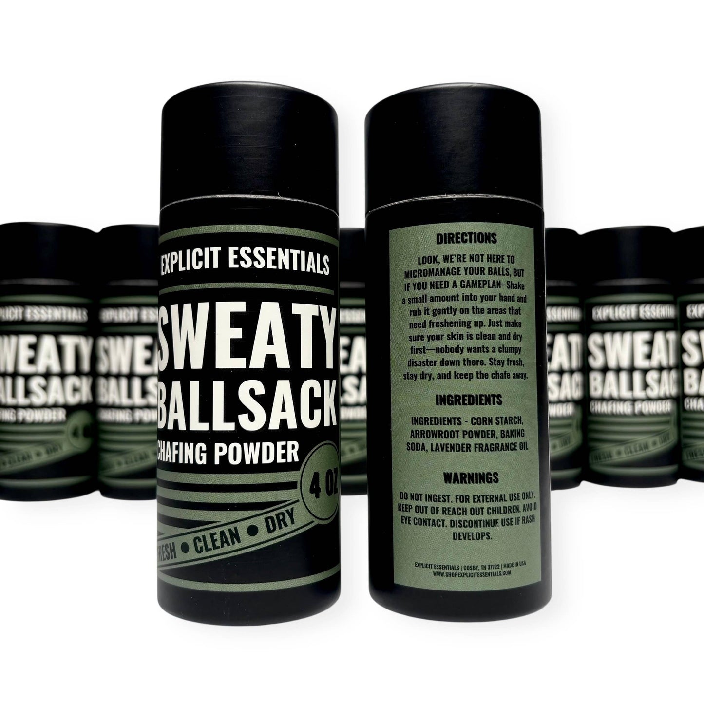 Sweaty Ball Sack Chafing Powder | 4oz