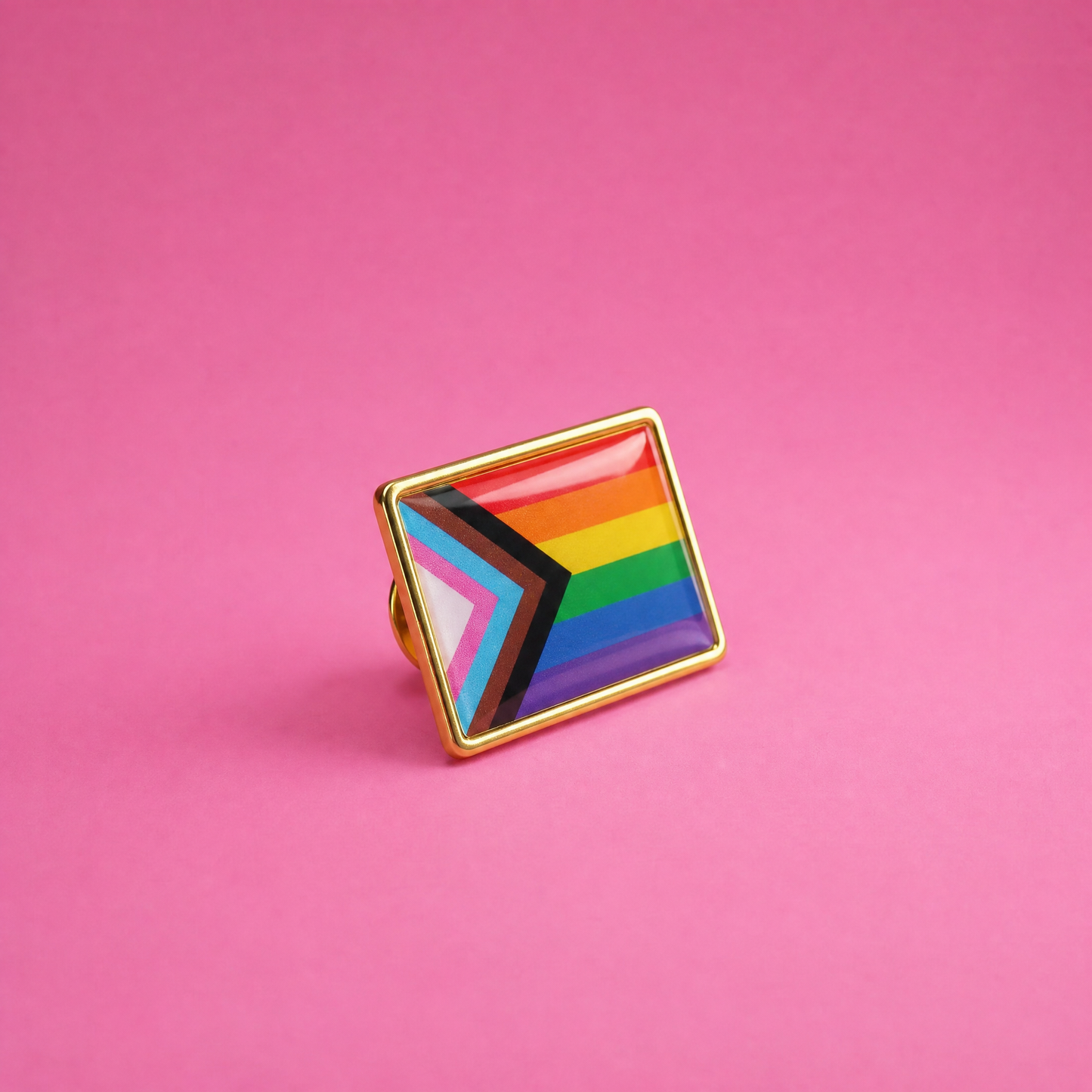 1 Cent with Any Order: LGBTQ Progress Pride Flag Pin ❤️🧡💛💚💙💜