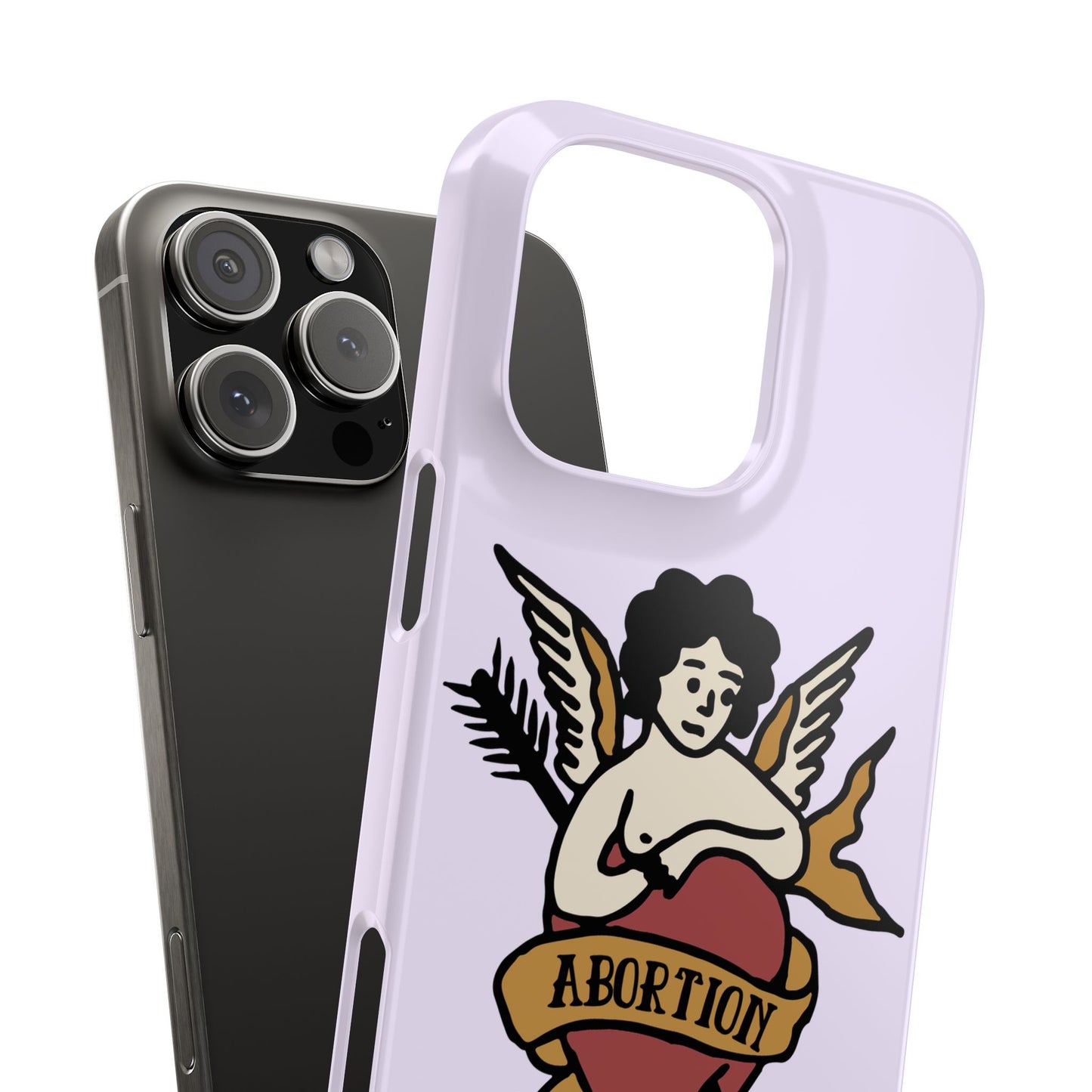 Abortion Vintage Tattoo Art Slim Phone Case - Many iPhone Models Available