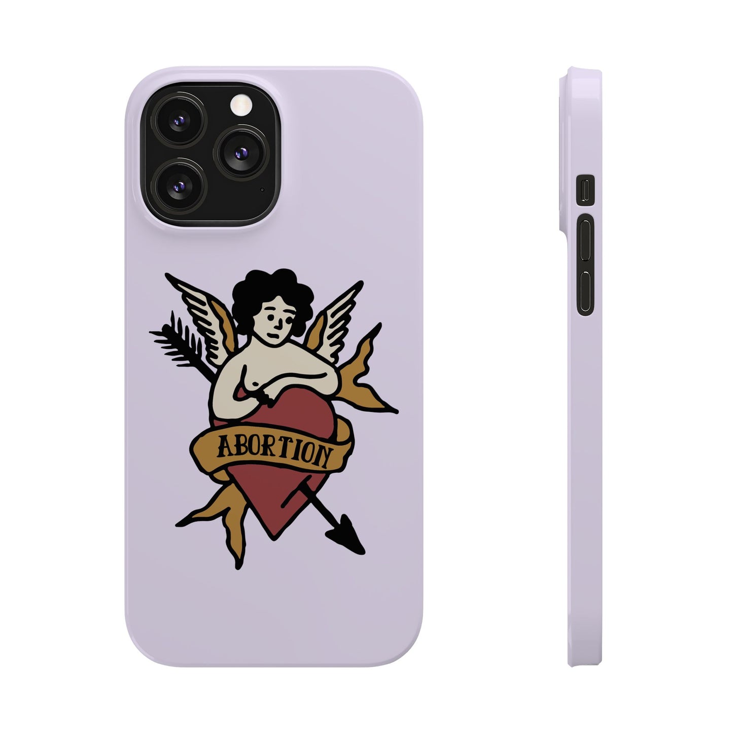 Abortion Vintage Tattoo Art Slim Phone Case - Many iPhone Models Available