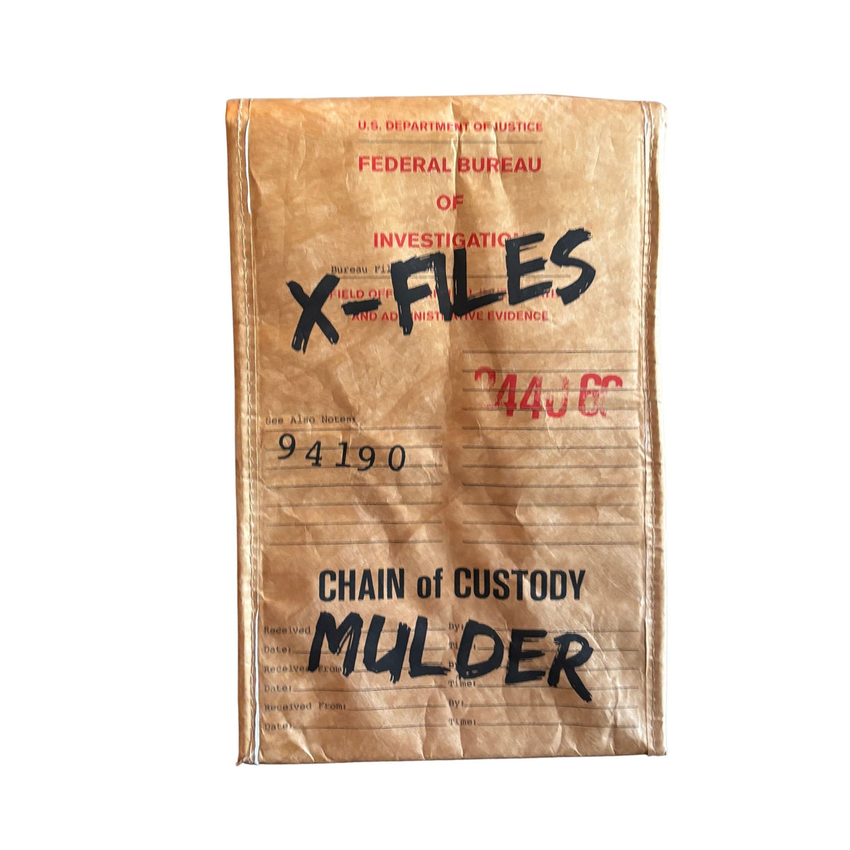 The X-Files Evidence Tote Bag
