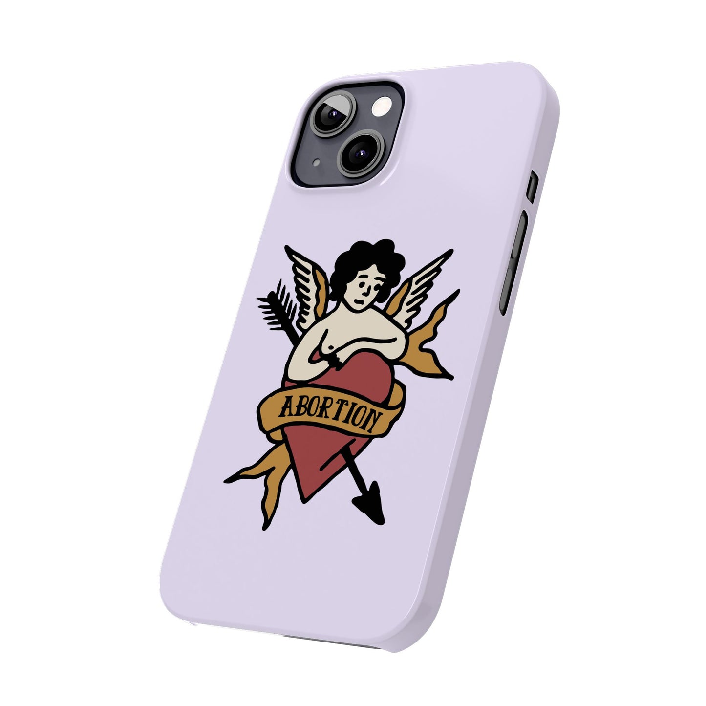 Abortion Vintage Tattoo Art Slim Phone Case - Many iPhone Models Available