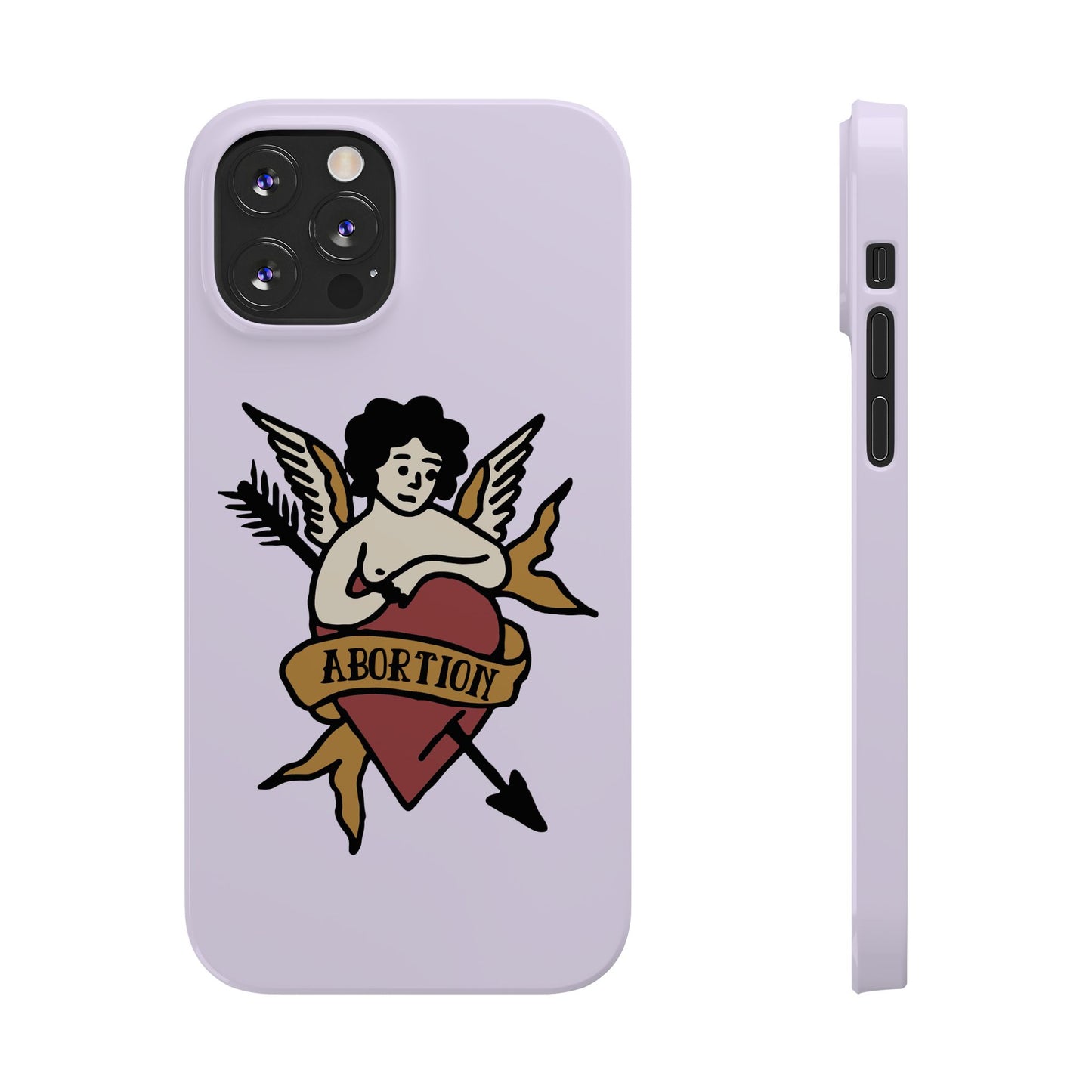 Abortion Vintage Tattoo Art Slim Phone Case - Many iPhone Models Available