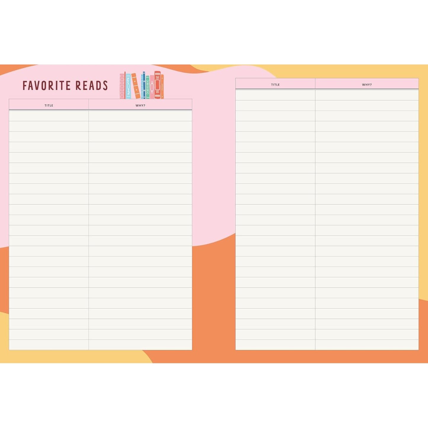 12-Month Undated Weekly Planner | American Library Association Recommended Reads