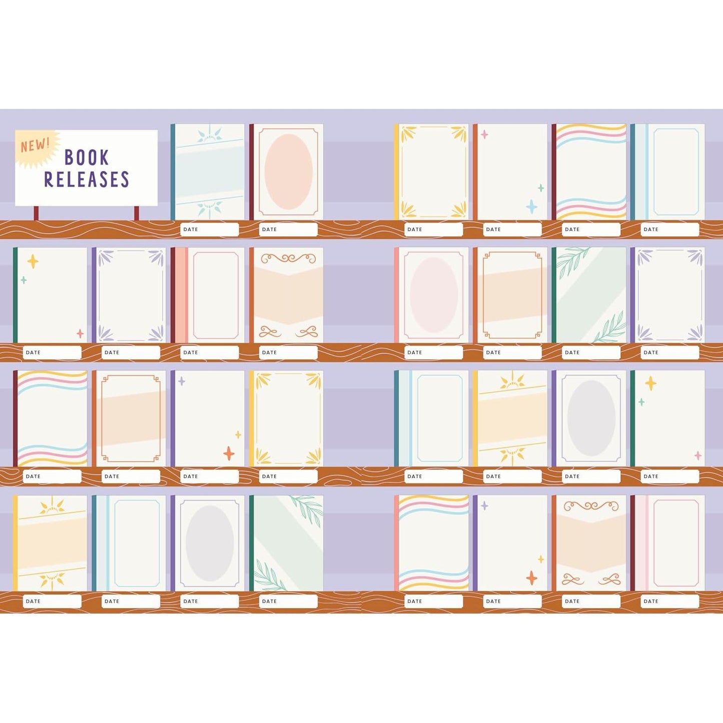 12-Month Undated Weekly Planner | American Library Association Recommended Reads