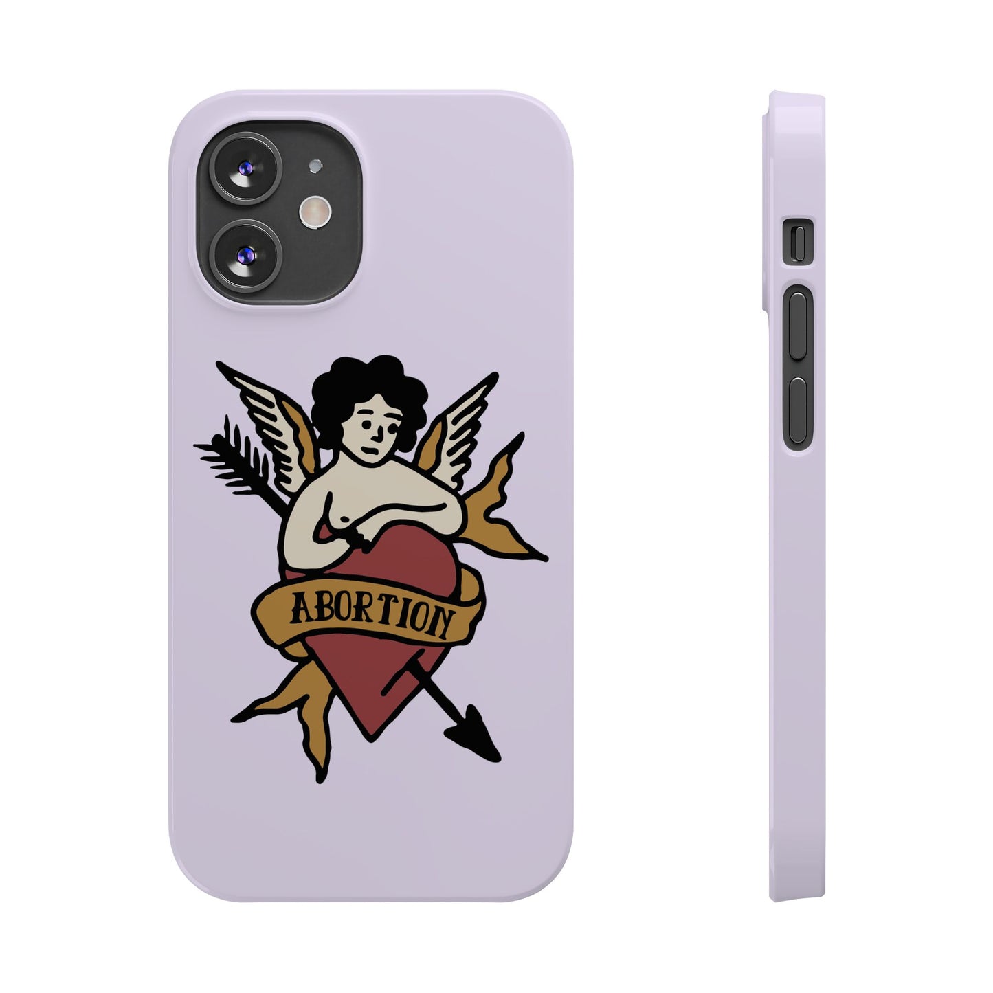 Abortion Vintage Tattoo Art Slim Phone Case - Many iPhone Models Available