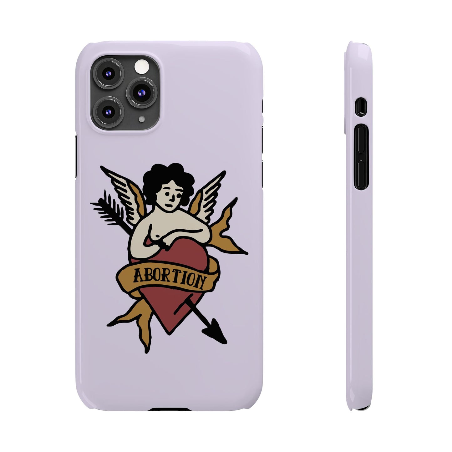 Abortion Vintage Tattoo Art Slim Phone Case - Many iPhone Models Available